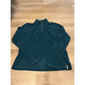 Columbia Women's Deep Teal Quarter-Zip Jacket